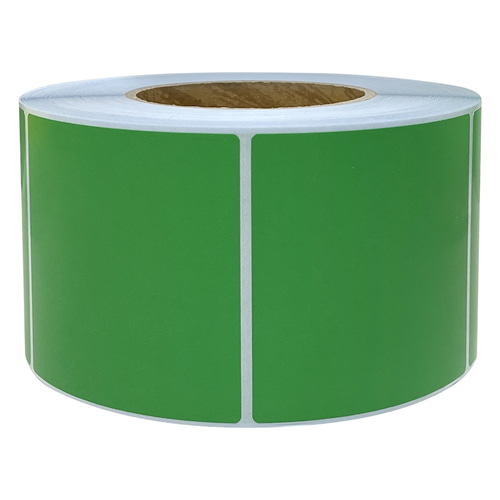 유포지 컬러라벨(초록색) / 80x80(mm) / 1000매 / 컬러라벨 / 신선라벨 / 납품라벨 / 검사라벨