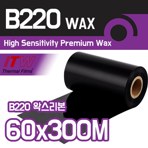 ITW B220 프리미엄 왁스 x 10개묶음 (60x300)