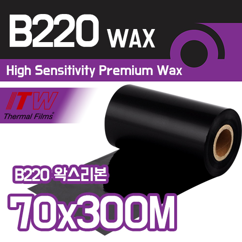 ITW B220 프리미엄 왁스 x 10개묶음 (70x300)