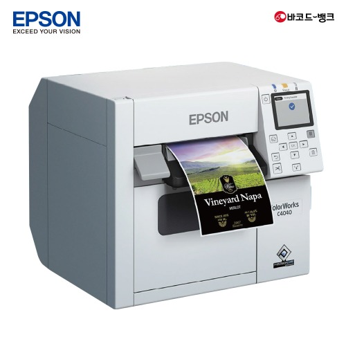 [엡손] EPSON CW-C4040 컬러 잉크젯 라벨 프린터